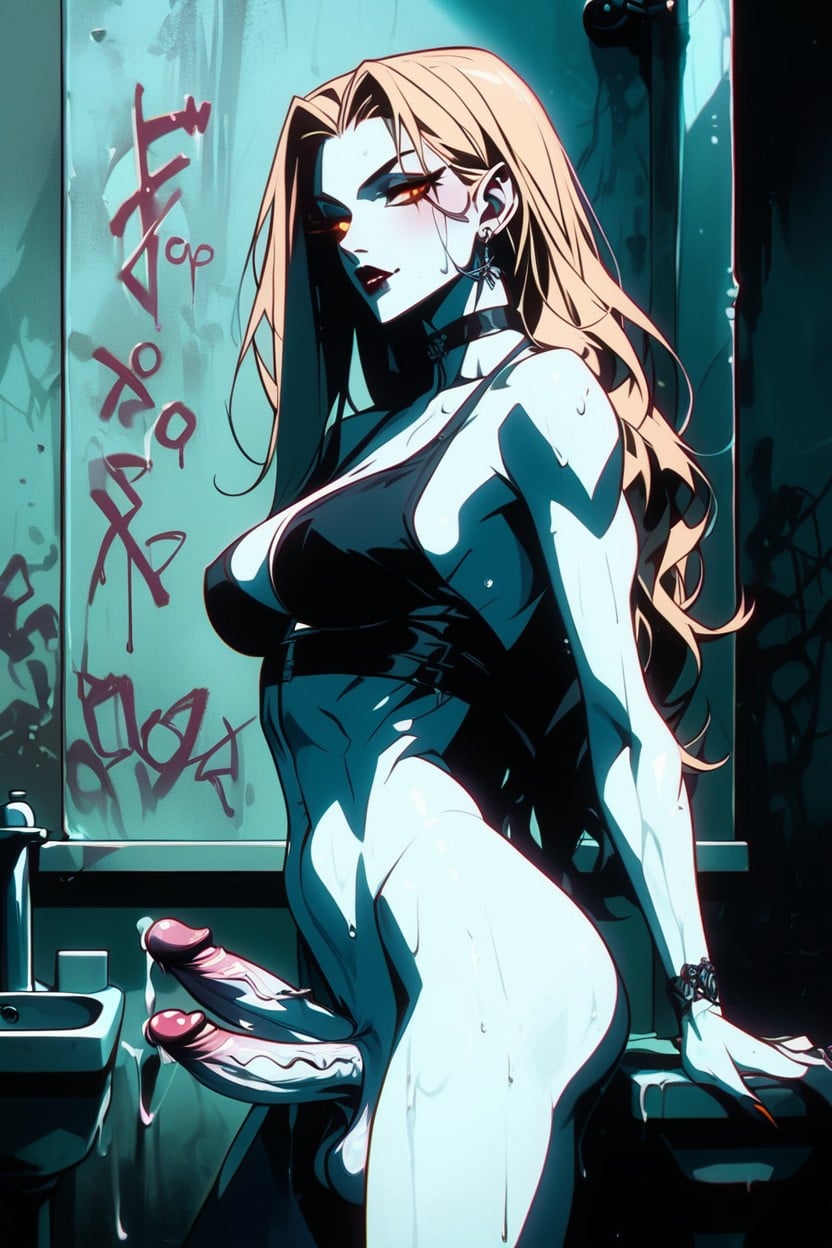 Top, Wet Erect Penis, Blonde AI黄片