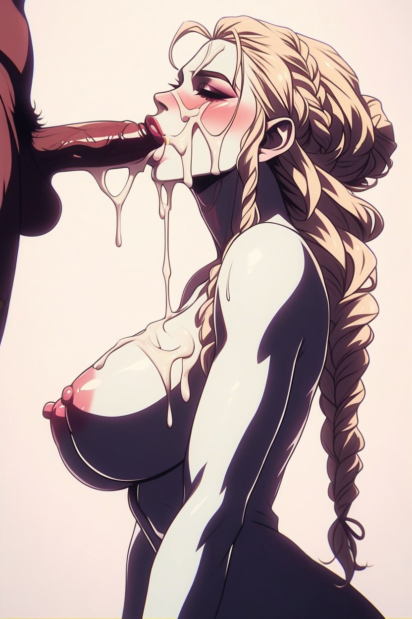 Face, Braided Hair, 18+ AI黄片
