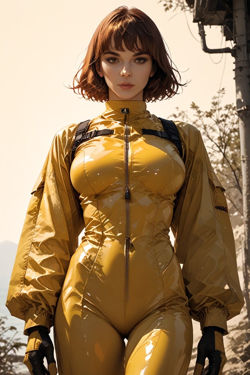 Yellow Jump Suit, April O'neil, 25+ AI黄片
