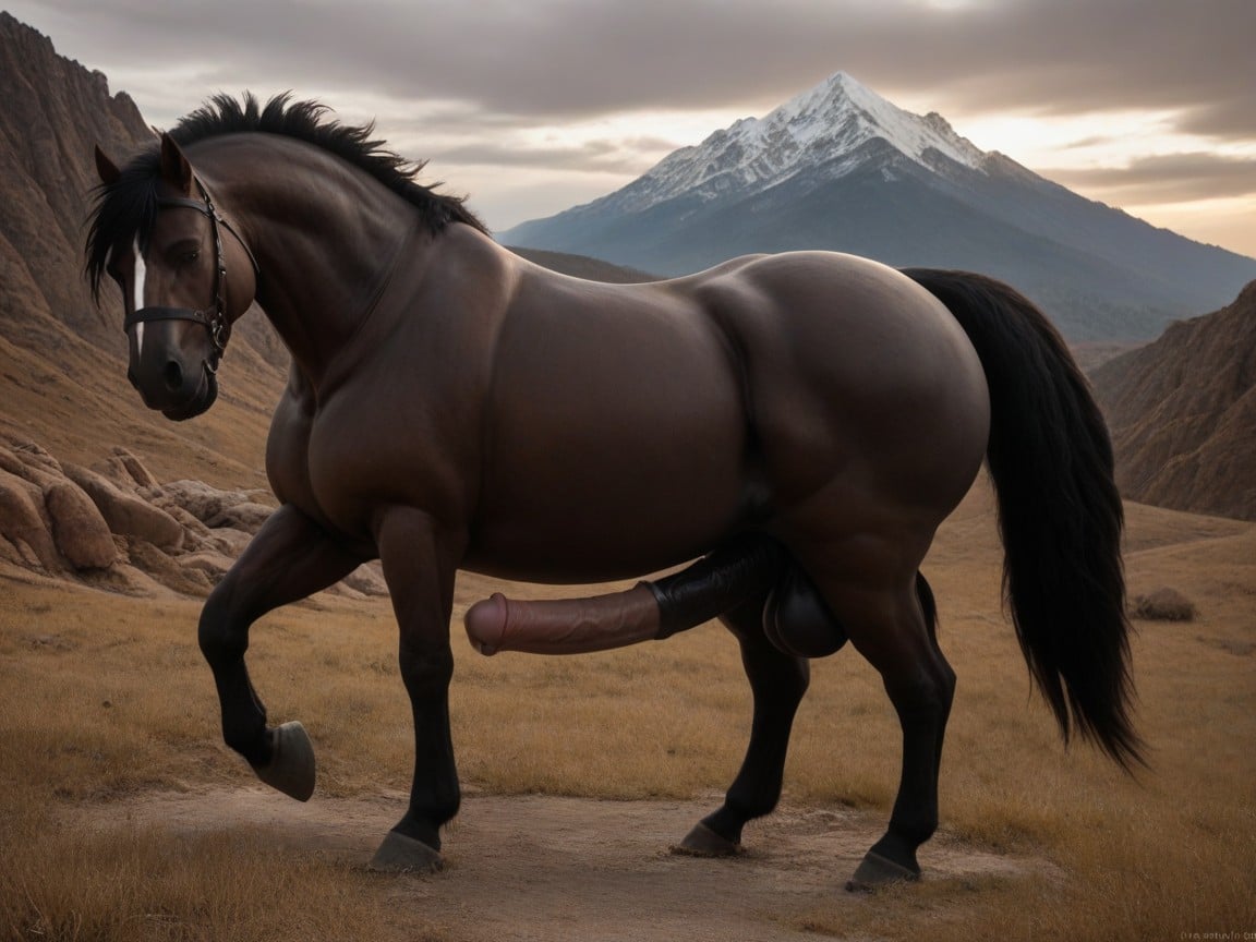 World Biggest Cock Possible, Hyper Girth Cock, Massive Gigantic Equus Cock AI黄片