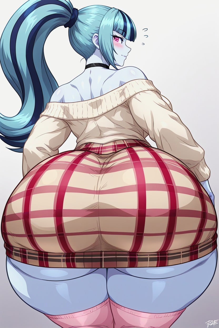 Gigantic Ass, Blue Skin, Ass Expansion AI黄片
