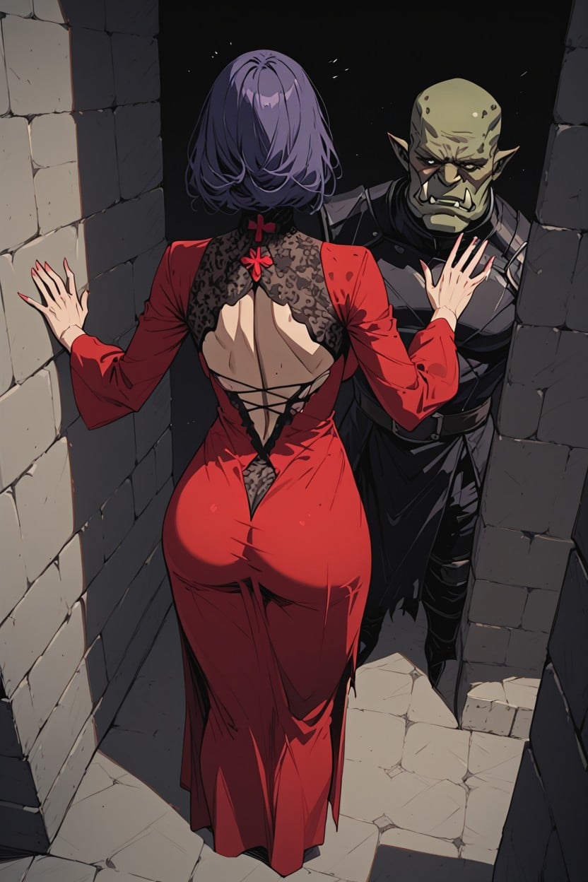 Fucked From Behind By Orc, Surprised, Luxury Palace AI黄片