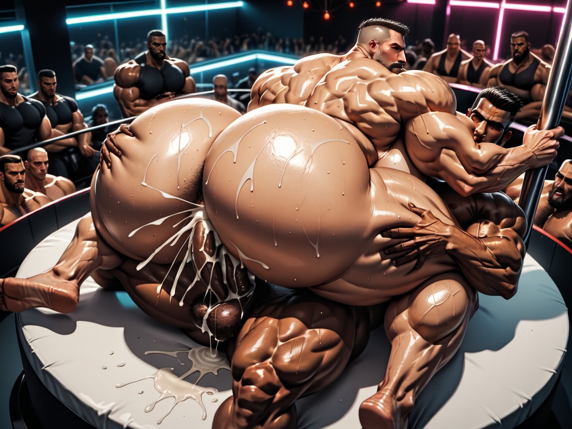 Many Gay Menhaving Sex, Many Impossibly Huge Thick Cocks Everywhere, Tongue Out AI黄片