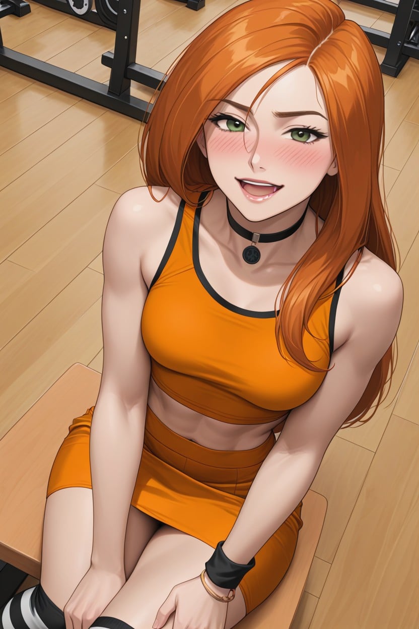 坐下, Hourglass Body Type, 高潮 AI黄片